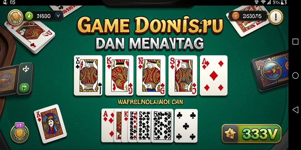 Tampilan screenshot dari gameplay seru 333V menunjukkan aksi menegangkan.