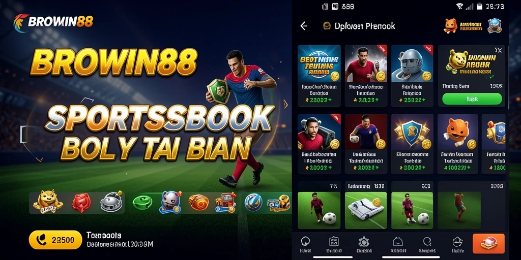 Tampilan antarmuka BROWIN88 yang menarik dan intuitif.