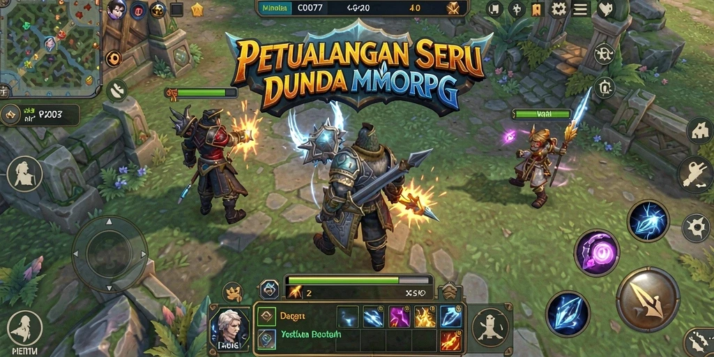 Screenshot gameplay C0077 yang menampilkan aksi petualangan seru.