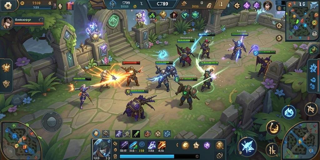 Tampilan gameplay SLG yang menarik dan dinamis.
