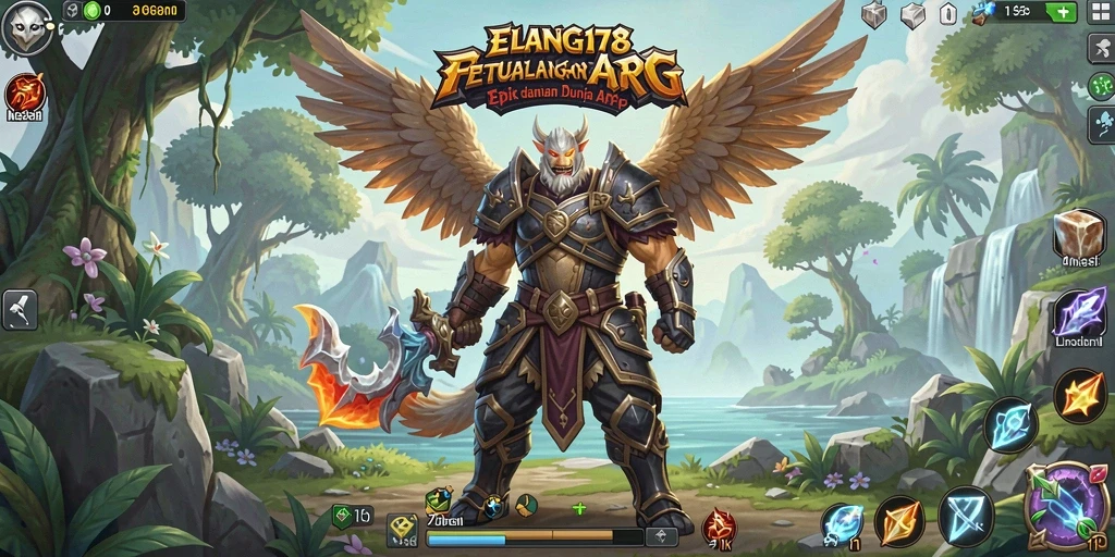 Tangkapan layar gameplay ARPG yang mendebarkan dan penuh aksi.