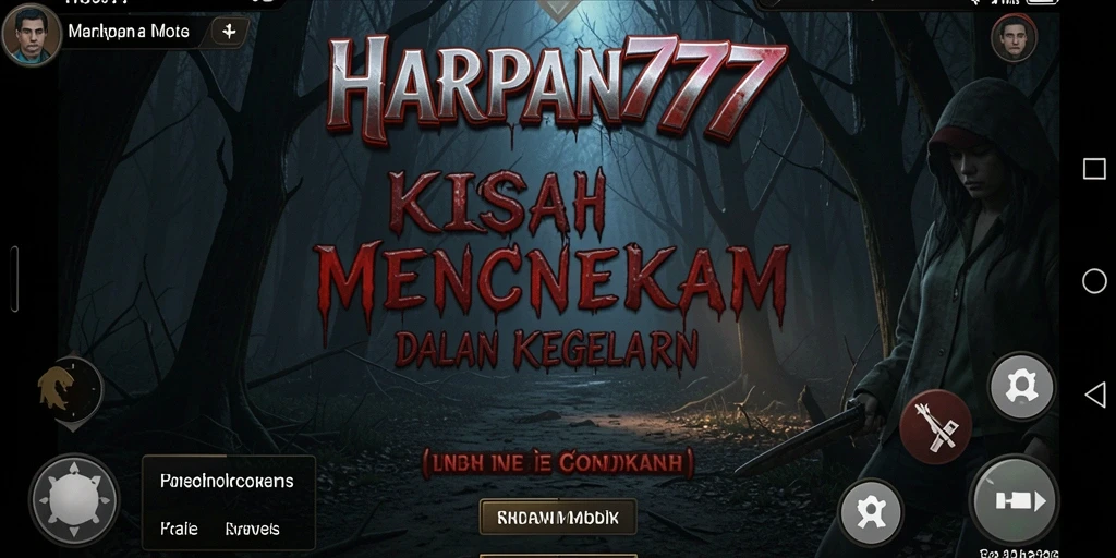 Tampilan gameplay HARAPAN777 yang mencekam dan menegangkan.