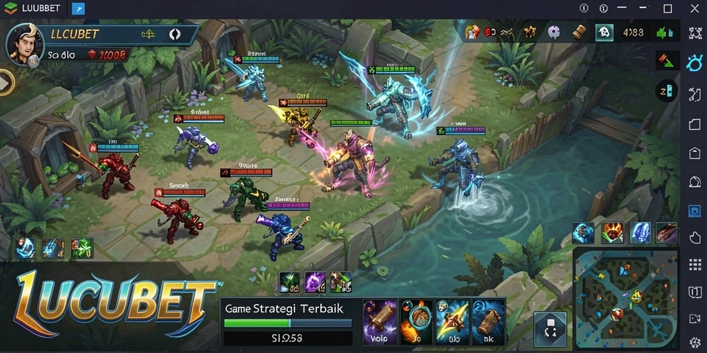 Tampilan screenshot gameplay <strong>LUCUBET</strong> yang seru dan strategis.