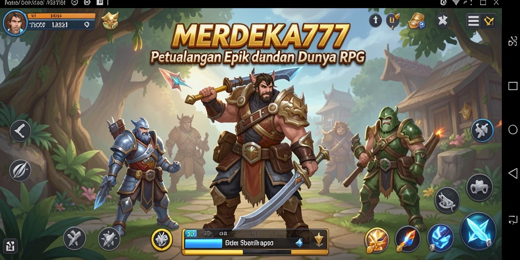 Tampilan gameplay MERDEKA777 yang seru dan penuh aksi.