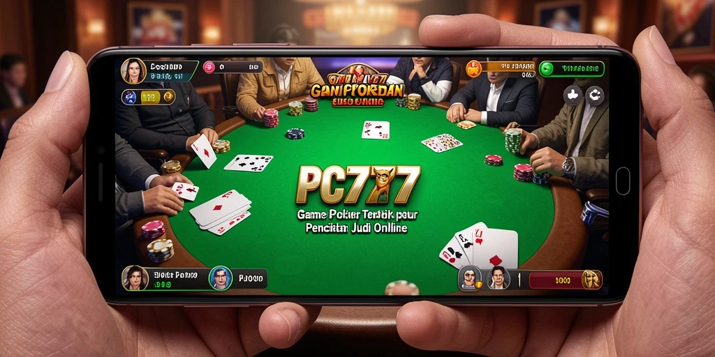 Tampilan gameplay PC777 yang menggugah selera untuk pemain Poker.