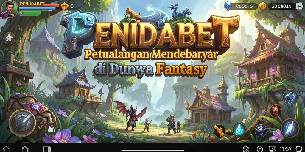 Gameplay PENIDABET dengan penjelajahan dunia yang penuh tantangan.