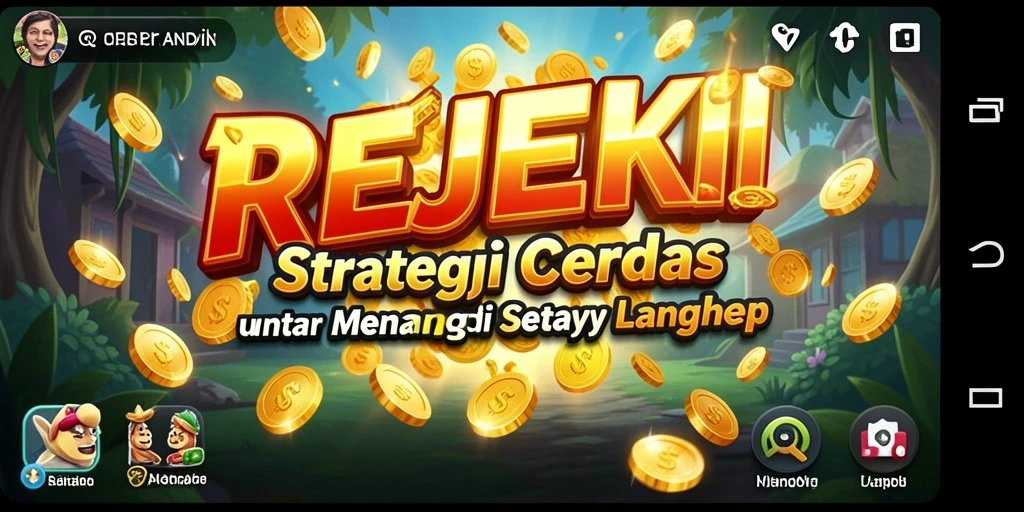 Tampilan menarik dari gameplay strategis REJEKI di layar.