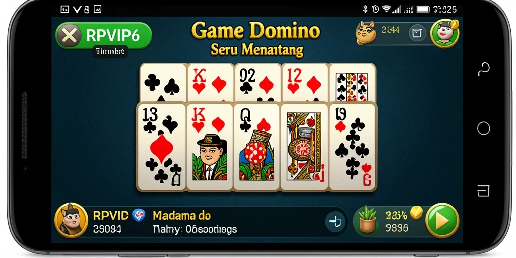 Tampilan gameplay RPVIP6 yang seru dan dinamis.