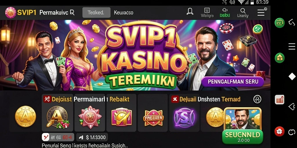 Screenshot SVIP1 menunjukkan gameplay kasino yang seru dan menarik.