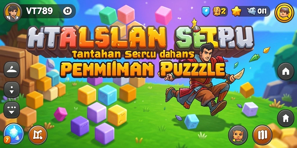 Gameplay menarik dalam permainan puzzle VT789 yang memicu strategi dan logika.